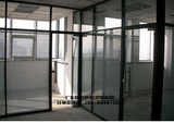 隔墙磨砂玻璃炫索办公家具工程建材铝型材玻璃隔断墙 屏风隔断/高