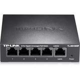 TP-LINK TL-SG1005P 5口全千兆POE供电交换机 4口网络监控 无线AP