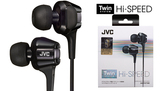 JVC/杰伟世 HA-FXT100  双单元 钛膜科技 入耳式耳机