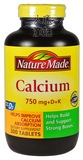 现货！美国 Nature Made Calcium 750mg 钙片+维生素D3和K 300粒