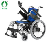 上海贝珍电动轮椅BZ-6101A铝合金残疾人老年人代步车四轮折叠车