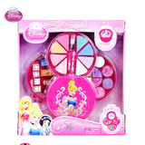 正品迪士尼公主旋转魔方专业彩妆盒儿童玩具无毒化妆品女孩礼物品