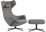 Vitra Grand Repos chair北欧简约创意设计师休闲椅玻璃钢老板椅