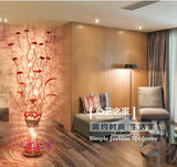 创意时尚简约现代落地灯客厅卧室装饰玫瑰花LED宜家铝材落地台灯
