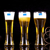进口ocean德国小麦玻璃啤酒杯带把超大号扎啤杯创意水杯果汁杯子