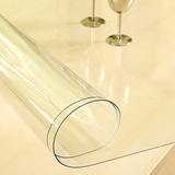 玻璃透明水晶板桌膜台布加厚pvc防水餐桌桌布塑料桌垫茶几垫软质