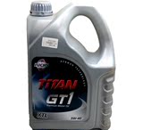 汽车发动机润滑油 国际品牌福斯FUCHS泰坦GT1 5W-40汽车机油4L
