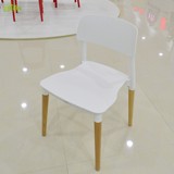 才子椅 宜家创意时尚欧式简约餐椅 家用餐厅办公实木电脑休闲椅子