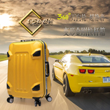 大黄蜂变形金刚PC+ABS铝框箱 锁扣密码箱旅行箱行李箱登机箱