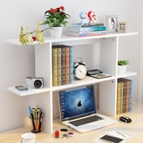 创意书架学生桌面书架桌上小书柜置物架简易办公书架收纳桌架