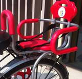 g优质加长加厚电动车自行车双人儿童安全后置座椅加长后座后坐垫