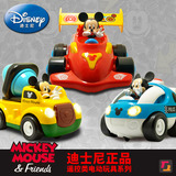 新款迪士尼电动遥控车玩具车带音效灯光遥控赛车卡通儿童玩具车子