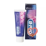 荷兰直邮/凑拍 欧乐比Oral-B 3D White全方位特效美白牙膏 75 ml