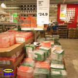 正品IKEA宜家代购 普塔食品盒冰箱乐扣保鲜盒午饭盒便当盒17件套