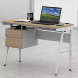 电脑桌爱特屋办公家用学习书写字台桌子 其他整装木橡木是