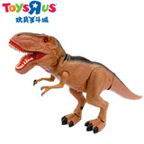 玩具反斗城侏罗纪世界可行走声光恐龙dinosaur霸王龙仿真动物模型