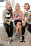 英国代购直邮正品NEXT儿童女童可爱圆领套头休闲针织毛衣2色07.25