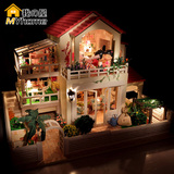 DIY小屋小时代手工拼装大房子建筑模型别墅玩具创意生日礼物女友