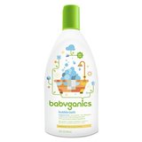 Babyganics Baby Bubble Bath, Fragrance Free, 20oz Bottle, (