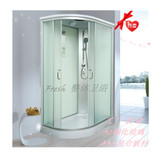 整体淋浴房带浴缸钢化玻璃简易洗澡房隔断沐浴蒸汽桑拿冲凉浴室