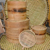 特大蒸笼蒸屉竹蒸笼包子笼馒头笼大蒸笼厨笼直径30到66厘米可定制