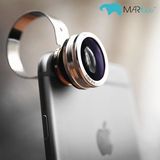 通用 martube苹果6手机镜头套装三合一 鱼眼微距广角特效手机镜头