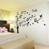 床头沙发背景宿舍创意照片相框树墙贴纸卧室客厅装饰可移除壁贴画