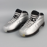 专柜正品Adidas Crazy 1 /The Kobe 复刻 科比/黑银篮球鞋 C75736