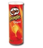 香港代购 美国进口Pringles品客薯片 洋芋片(原味)110g