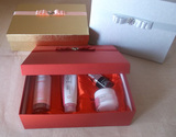 DIY磨砂金银红化妆品礼盒包装盒保健品高档礼盒围巾婚纱包装盒