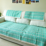 夏季沙发垫简约现代宜家地中海日式透气防滑沙发巾夏凉垫沙发罩