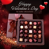 摩方手工巧克力礼盒典藏25粒装可可脂高档生日新年情人节礼物