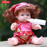 洋娃娃全身软胶宝宝早教儿童玩具娃娃包邮智能仿真婴儿小娃娃洗澡