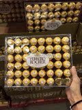 现货 美国代购FERRERO ROCHER费列罗金莎榛果巧克力礼盒 48粒