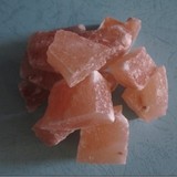 进口喜马拉雅山天然玫瑰盐 食岩鹽块 配合盐搓制作细盐 小块500克