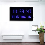 木村挂钟表客厅石英时钟欧式挂表现代创意大号办公电子万年历壁钟