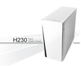 恩杰H230  NZXT机箱   静音 双USB3.0 带三风扇 模块化接口  白色