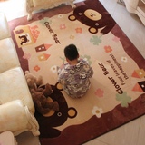 馨采特价可机洗客厅茶几地毯儿童房地毯卡通地毯可爱卧室床边毯