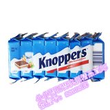 澳洲代购：德国原装knoppers牛奶榛子巧克力威化饼干进口零食饼干