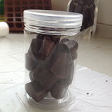 罐装DIY100%纯黑巧克力原料纯可可液块无糖冲饮烘焙200g满50包邮
