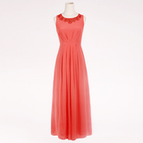 澳洲FOREVER NEW15新款原单正品桃红色手工钉珠礼服款度假长裙