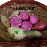越南紫薯5斤装 新鲜紫薯番薯地瓜薯红薯蔬果 特价包邮