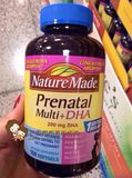 美国代购 Nature Made 孕妇哺乳期专用综合维生素DHA叶酸150粒