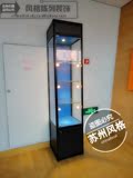苏州铝合金木制玻璃展示柜/方形小高柜/陈列柜/玻璃柜/定制柜