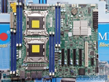 成都DIY组装服务器 超微 X9DRL-iF 8条内存槽 双路服务器专用主板