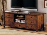 美式电视柜实木家具组合客厅电视柜简约收纳储物柜上海定制