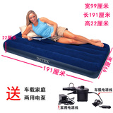 正品lntex充气床气垫床单人加大加厚户外1米宽充气床垫户外防潮垫