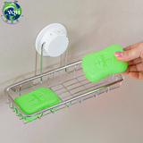 304不锈钢肥皂架吸盘浴室卫生间置物架香皂沥水架壁挂皂盒香皂托