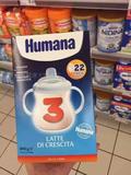 意大利原装进口Humana3段瑚玛娜婴幼儿奶粉800g1岁以上可直邮