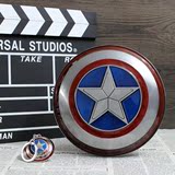 复仇者联盟美国队长盾牌全金属 玩具 摆件可挂 买大送小盾牌挂件